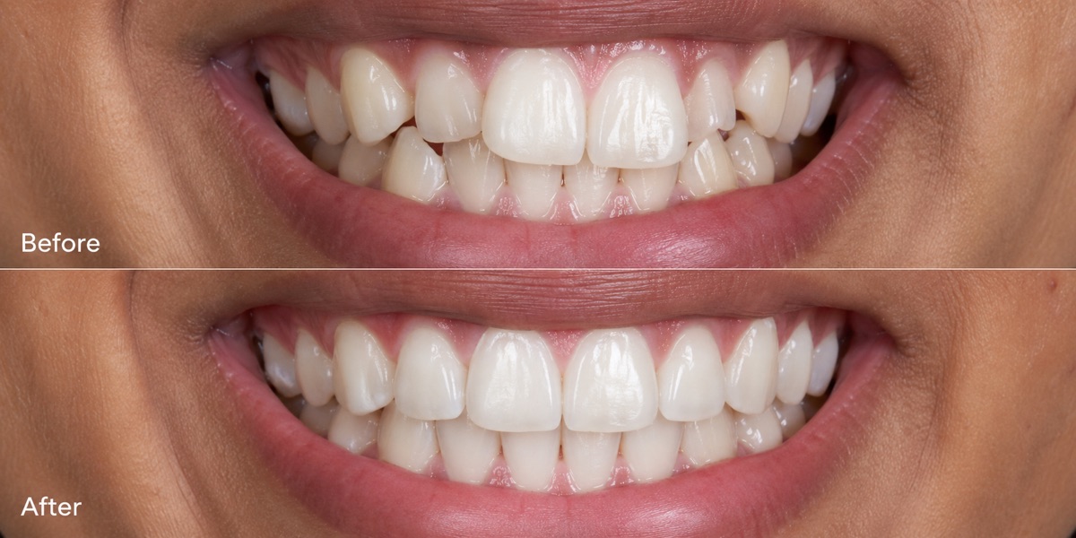 Invisalign before and after